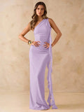 LUÉRA – Asymmetric Bodycon Maxi Dress