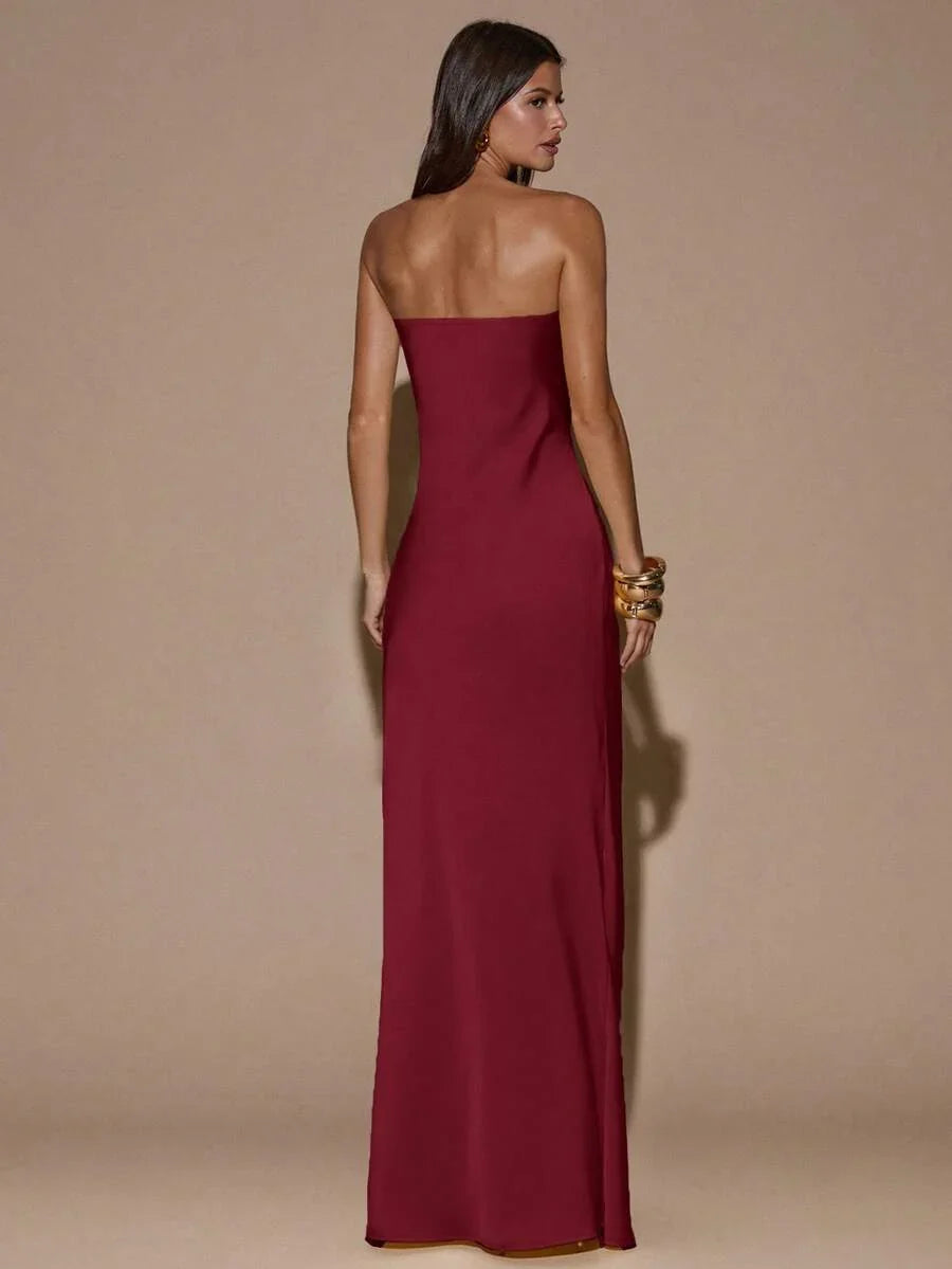 RAVELLE - Backless Mermaid Maxi Dress
