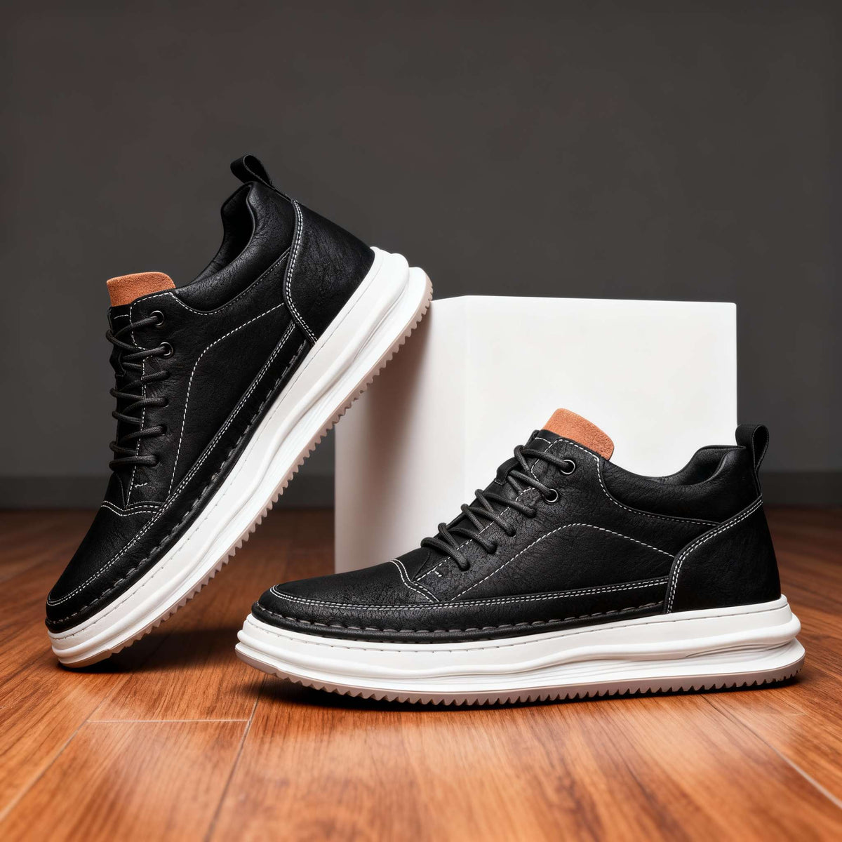 Johnson Textured Sneakers