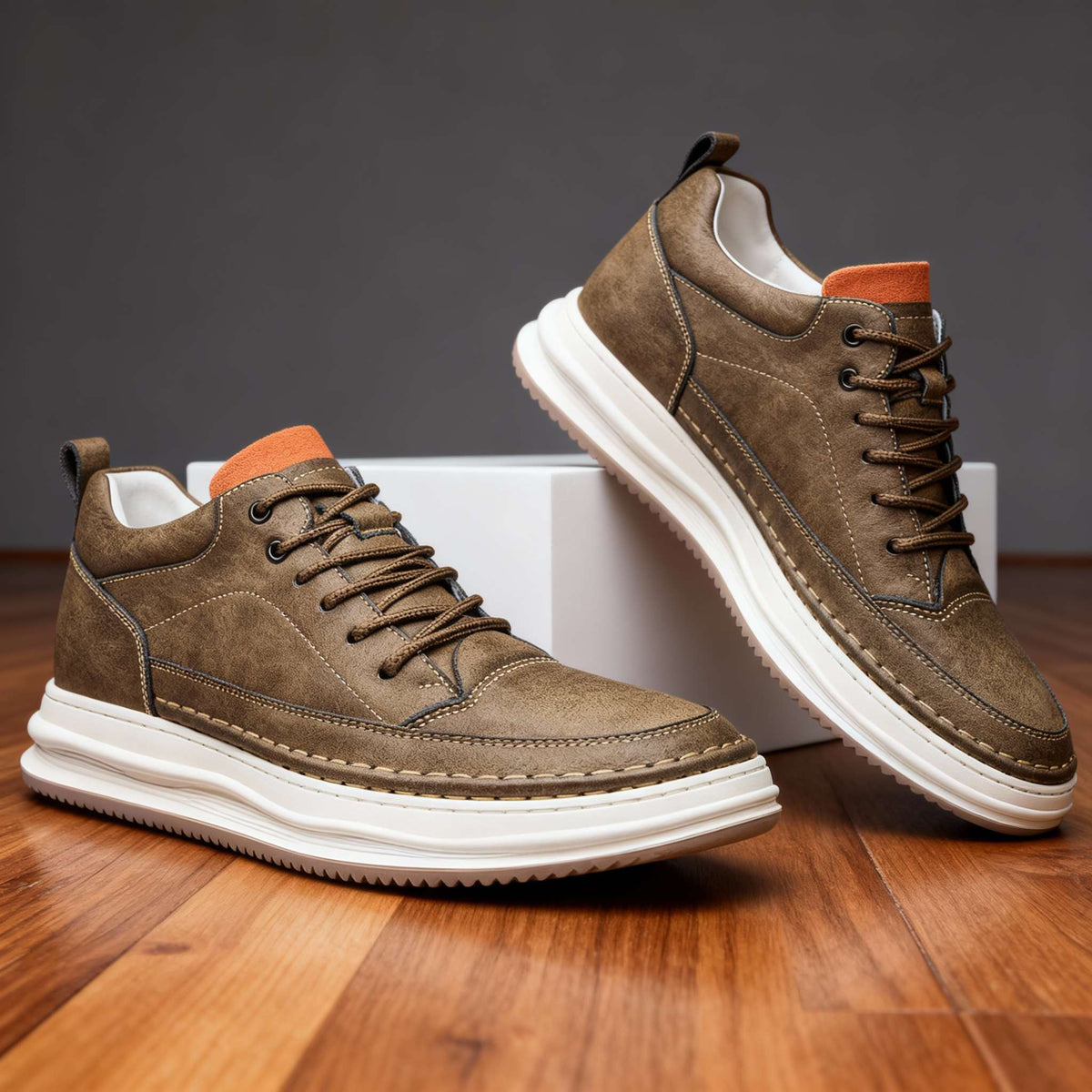 Johnson Textured Sneakers