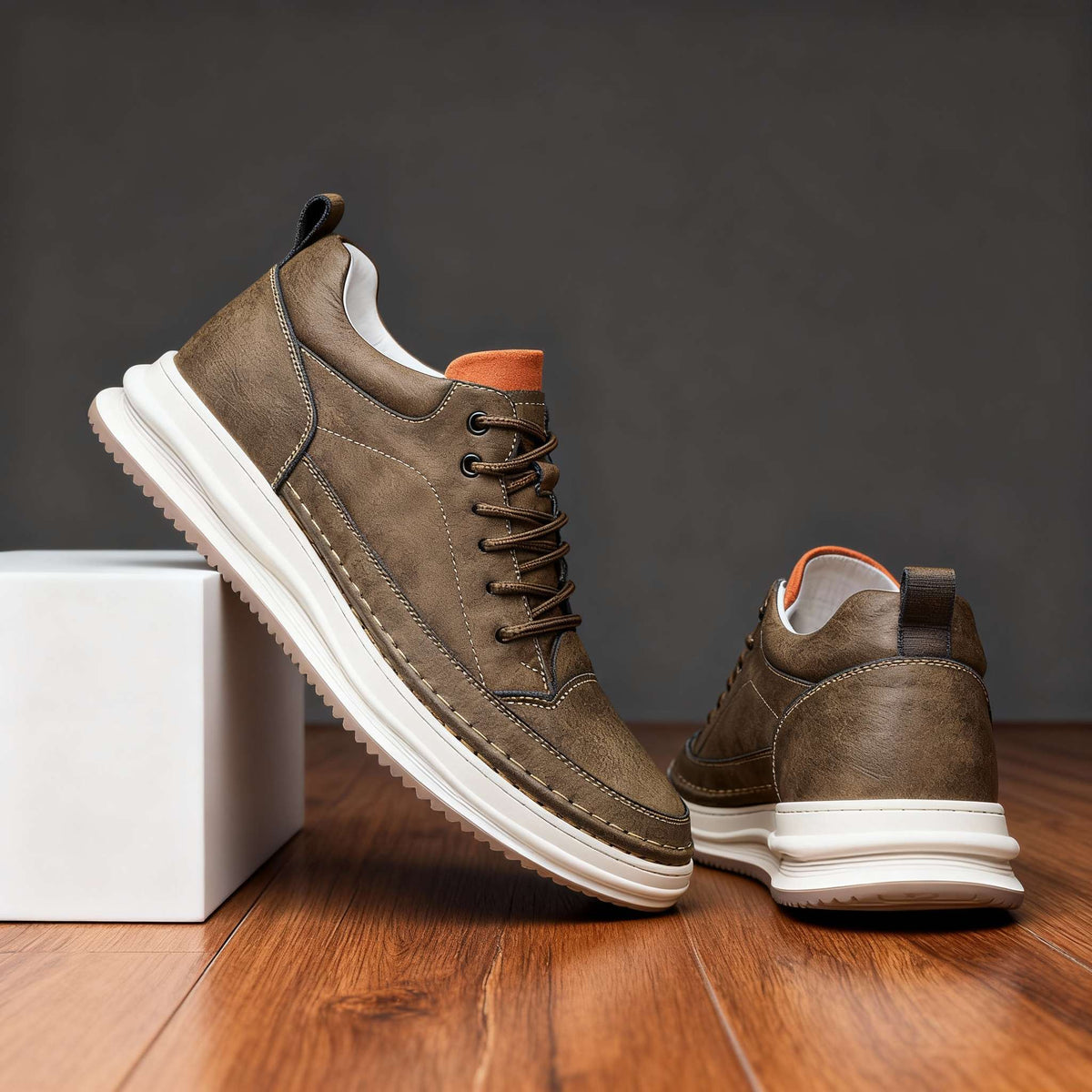 Johnson Textured Sneakers