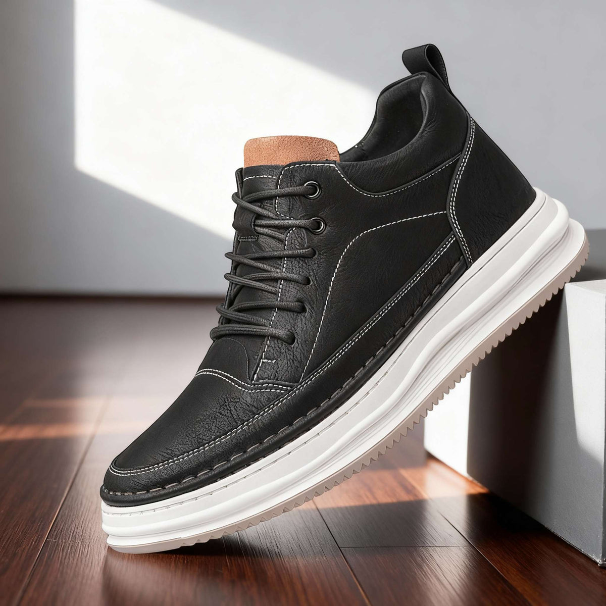 Johnson Textured Sneakers
