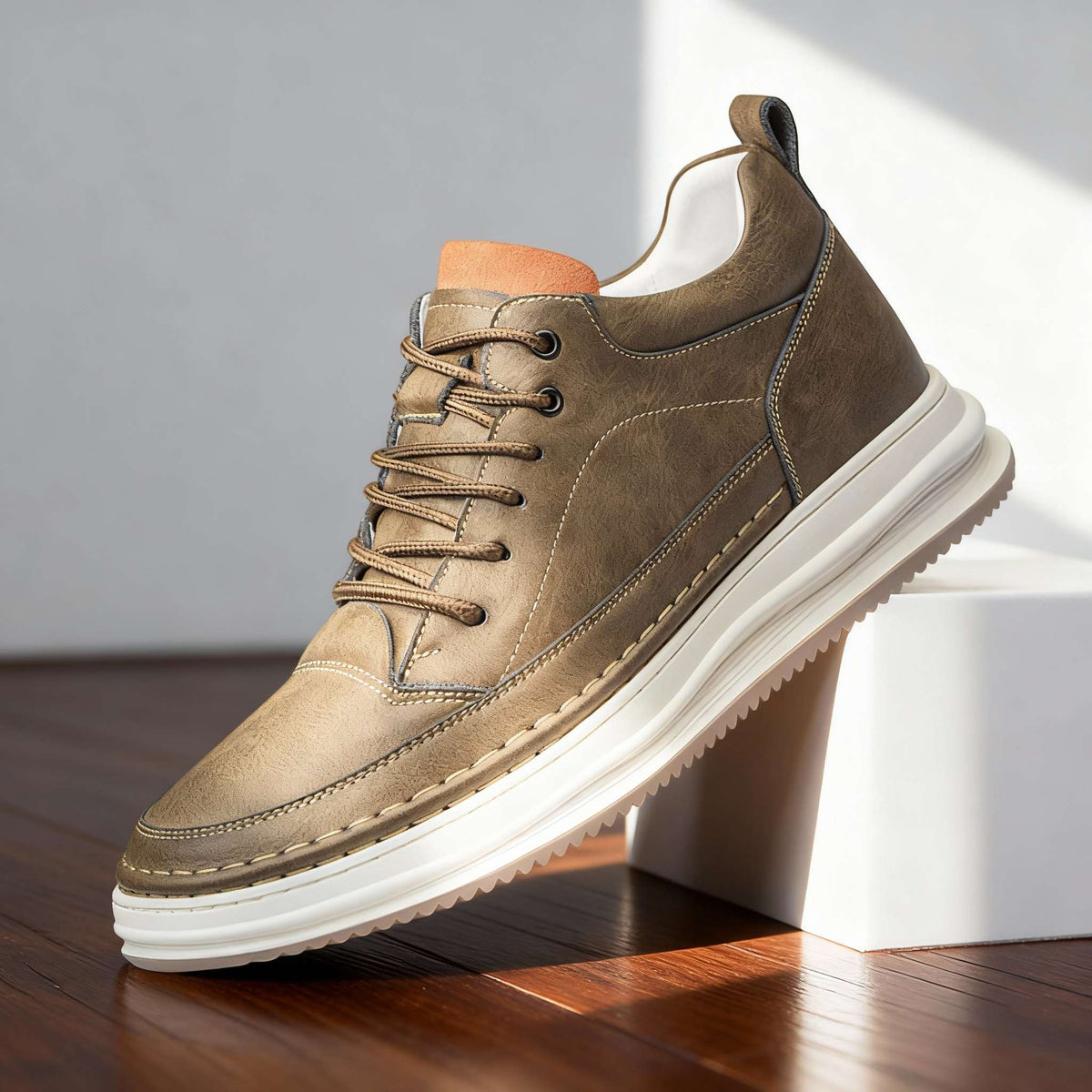 Johnson Textured Sneakers